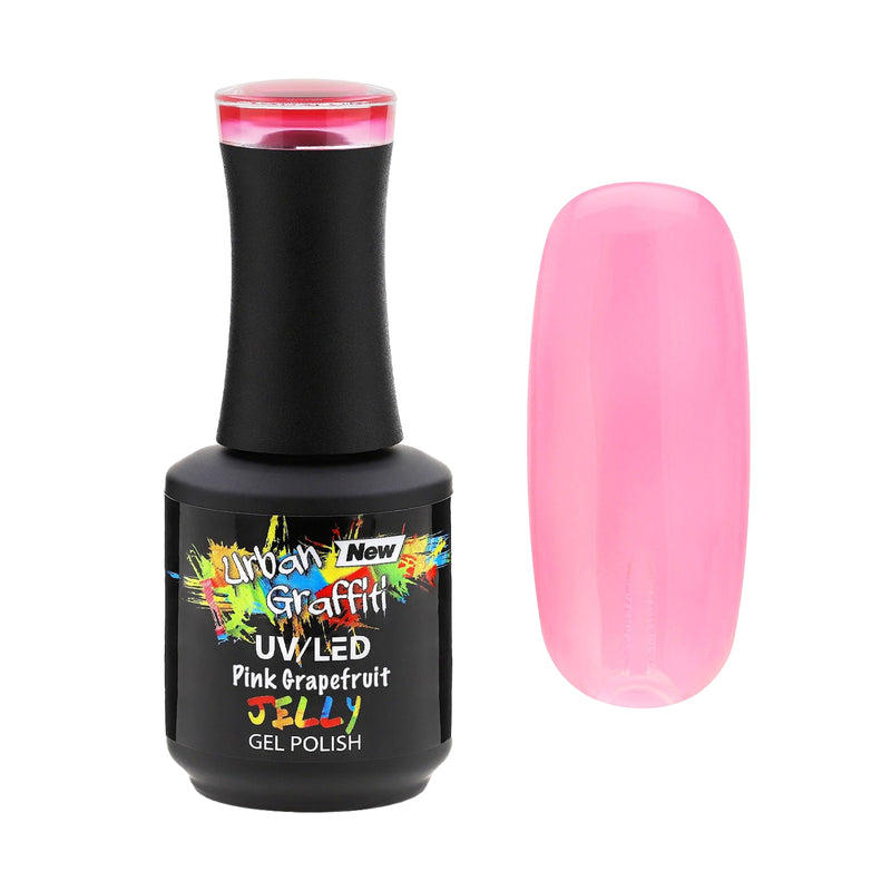 Ροζ Γκρέιπφρουτ - UGGP-JE002 Urban Graffiti Gel Polish 15ml