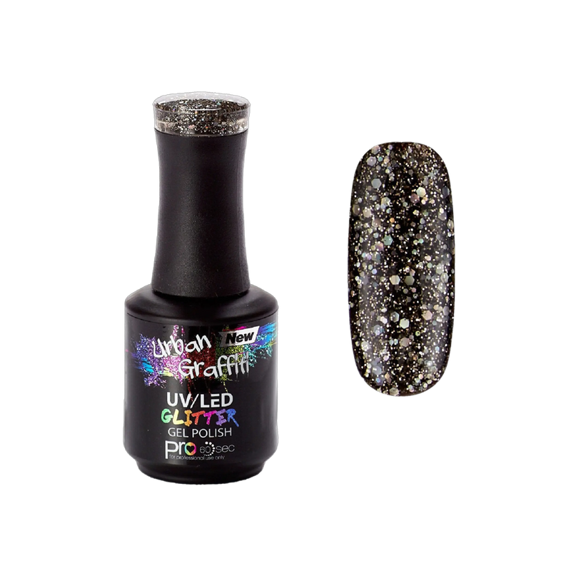 Glitz and Glam - UGGP-A0829 Αστικός Γκράφιτι Τζελ Βερνίκι 15ml